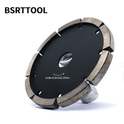BSRTTOOL 5inch Diamond Saw Blade Dual Tuck Point Cutting Disc Sandwich Circular Wheel Concrete Floor Brick Wall Chase