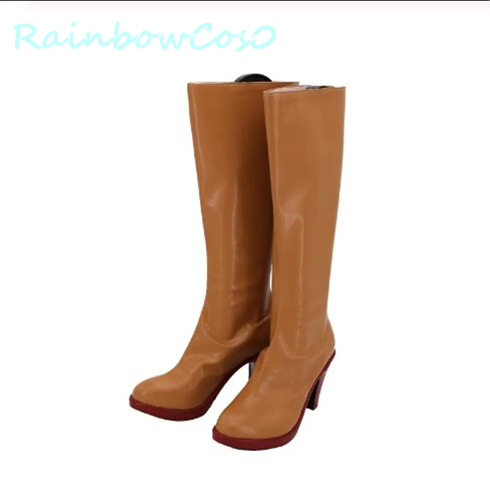 Jojo's Bizarre Adventure: Golden Wind Trish Una Cosplay Boots Game Anime Halloween arc-en-ciel cos0 W924