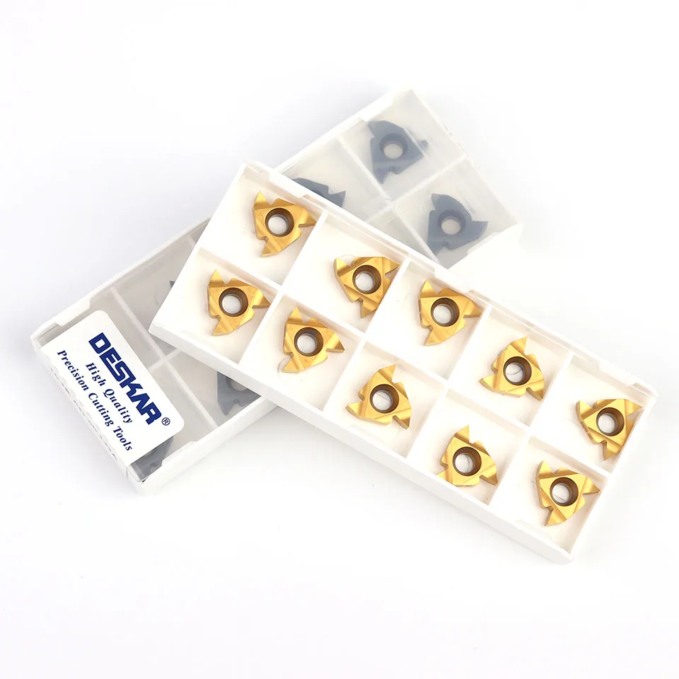 DESKAR 16IR 16ER AG60 AG55 A55 A60 G55 G60LDA LDC Ban Đầu Chỉ Lắp Máy Tiện Dụng Cụ Cắt CNC Cắt Carbide Lưỡi Dao