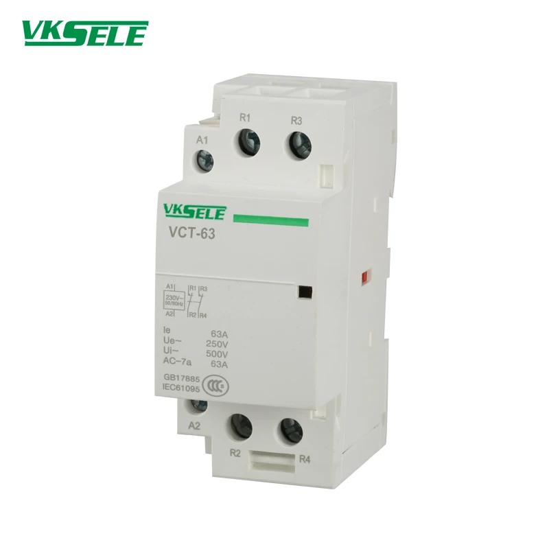 Fabrik BCH8-100 VCT-100A 2P 2NO / 2NC 100A 220v 230V 24V Spule Spannung Haushalt AC Schütz