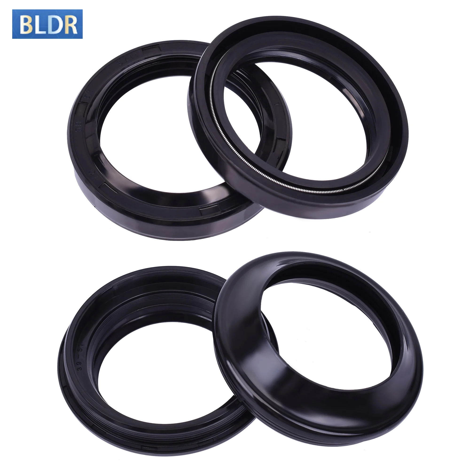 39x51x8 Motorcycle Shock Absorber Fork Damper Oil Seal 39 51 Dust Cover For HONDA VLX600 VT600 VT600CD Shadow VLX Deluxe VT 600