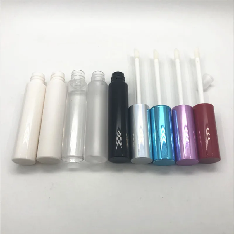 

30/50pcs 10ml New Empty Lip Gloss Tubes Lip Glaze Brush Wand Makeup Container Lipstick Lip Balm Refillable DIY Lipgloss Tube