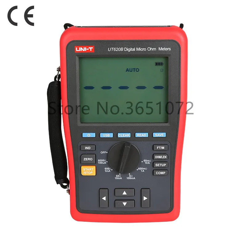 UNI-T UT620B Digital Micro Ohm Meters with 10A test current