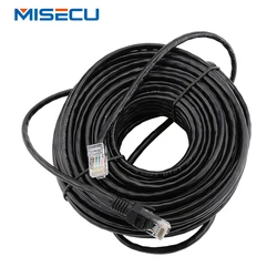 Wodoodporny 10M 15M 20M 30M 50M CAT5E kabel sieciowy Ethernet kabel sieciowy LAN RJ45 do kamera sieciowa IP internetu kamera POE zestaw