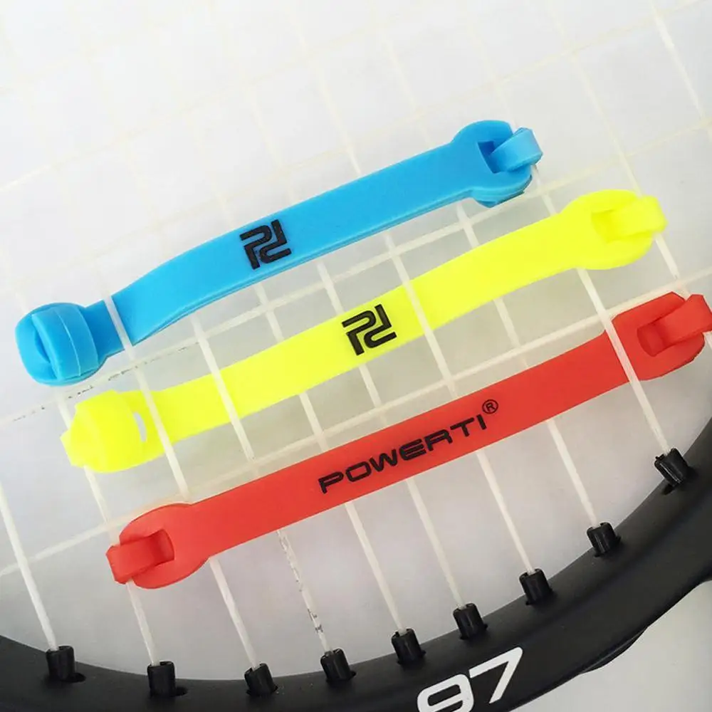 Tennis Racket Shock Absorber Long Tennis Squash Racket Shockproof Absorber Vibration Dampeners Damper Shock W9V7