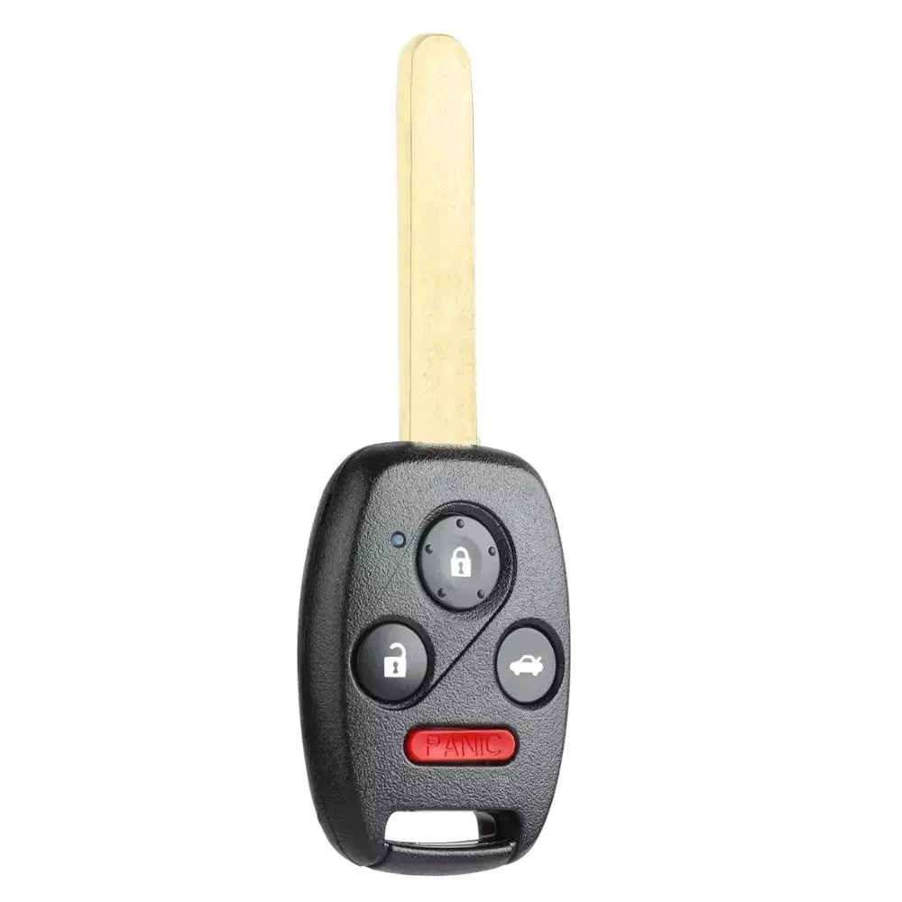 Chave do carro remoto chave id46 chip 313.8mhz 3 + 1 botão fcc: kr55wk49308 para honda civic piloto accord sedan 2008 2009 2010 2011 2012