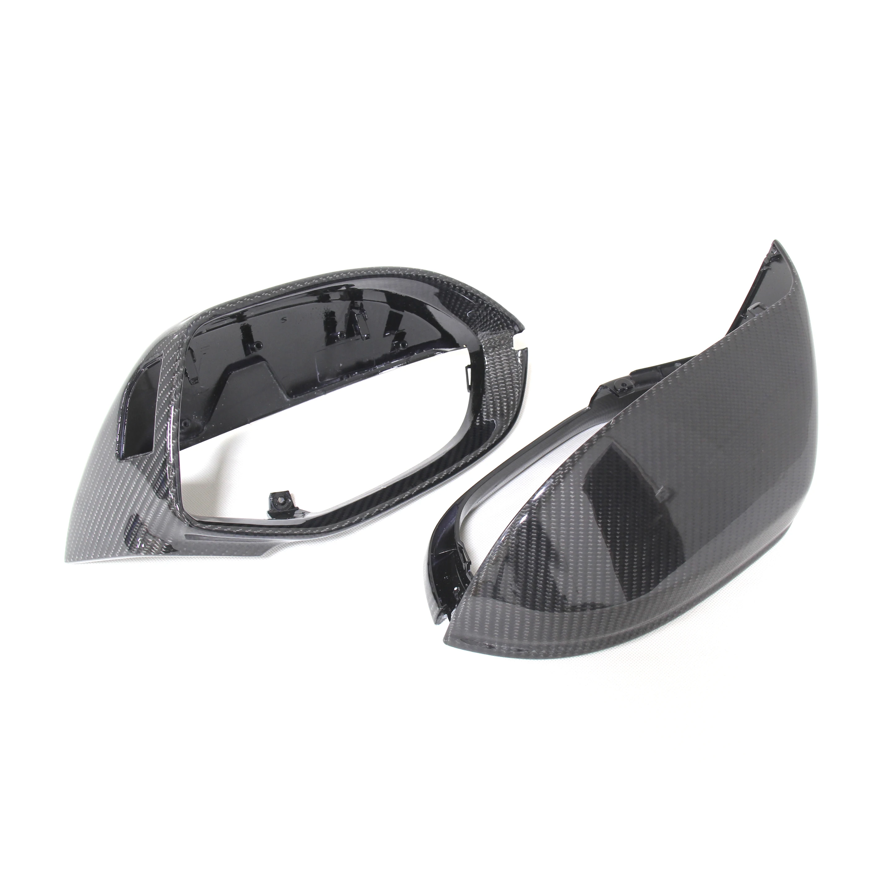 A7 TOP Quality PU Protect Carbon Mirror Caps for Audi A7 2011 2012 2013 2014 S7 2013 Replacement OEM Fitement Side Mirror