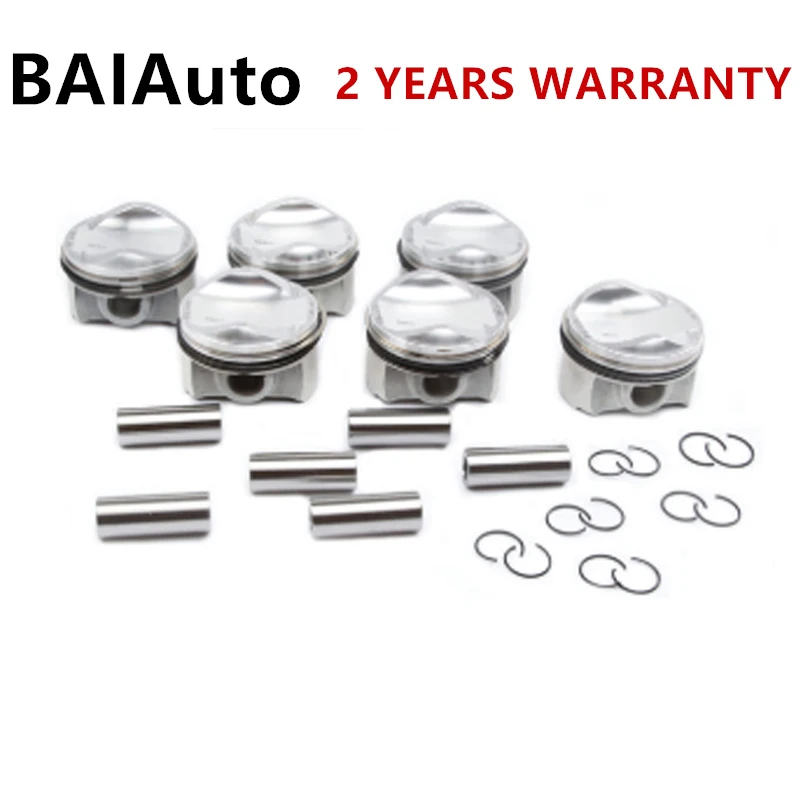 077198151Q 06E 107 065DM 3.0TSI V6 Engine Piston Repair Kit Set For Audi A4 S4 A5 S5 A6 S6 A7 A8 S8 Quattro Q5 Q7 For VW Touareg