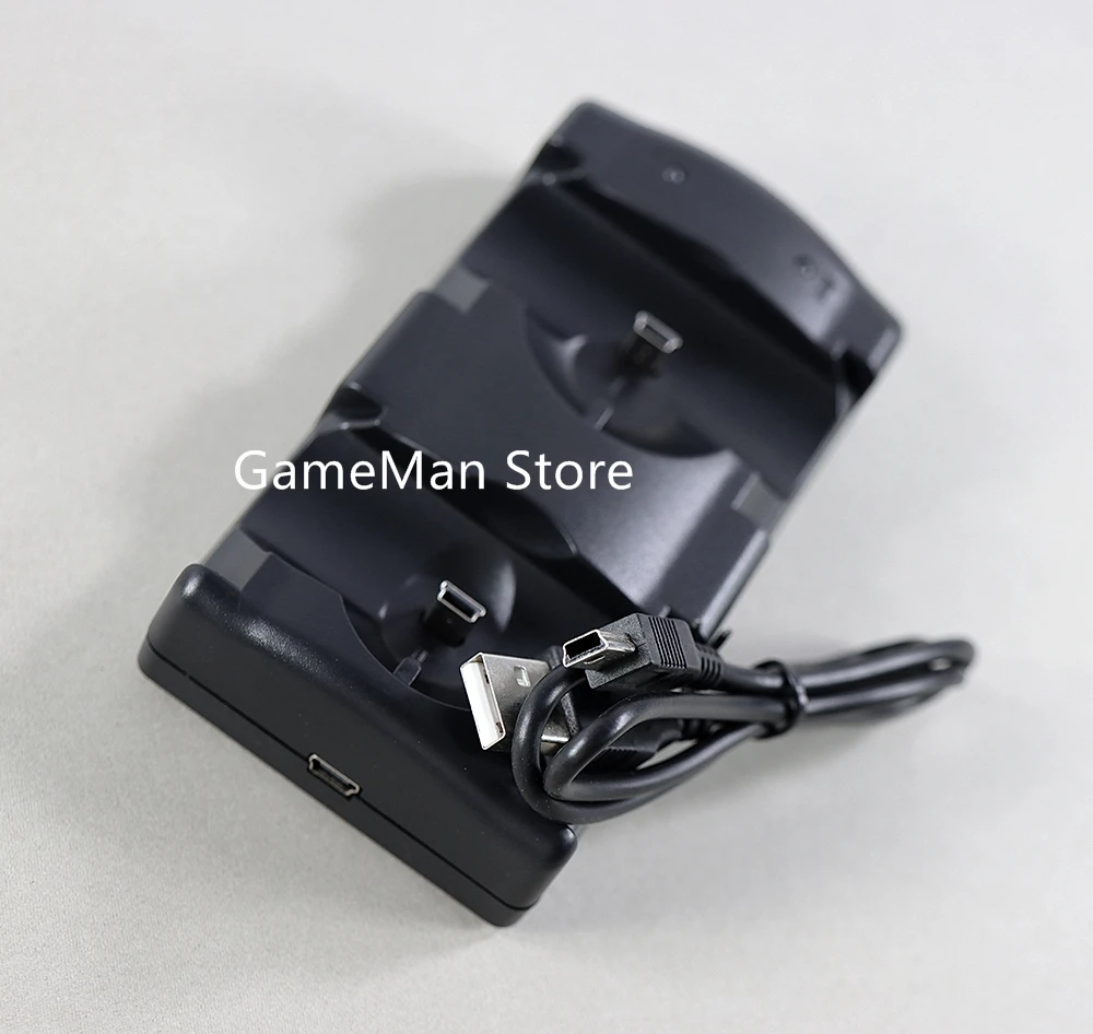 5pcs for PS3 Move Controller 2 in 1 Charging Dock dual charger dock for PS3 controller