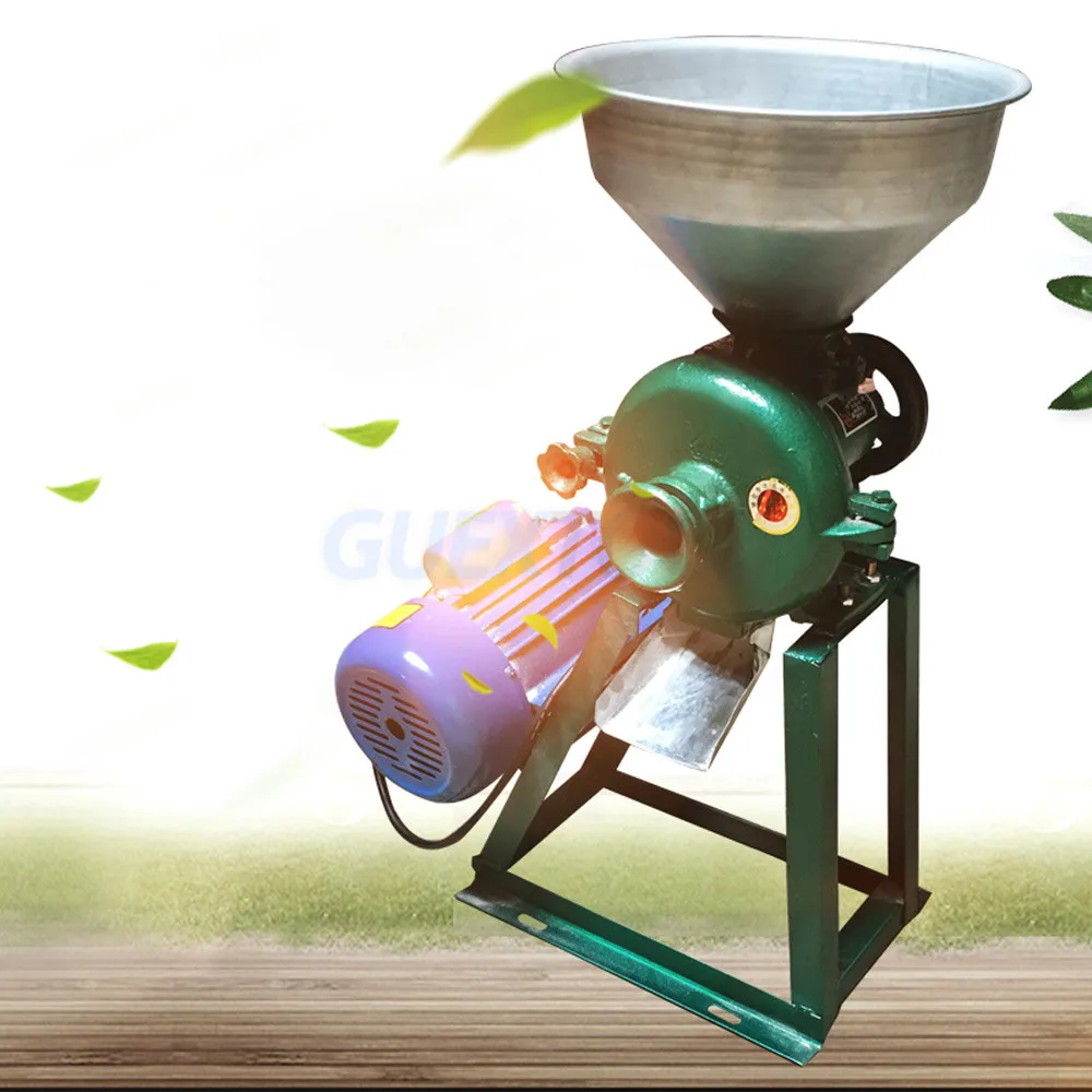 Commercial Corn Grinder Pellets Wheat Milling Machine Flour Mill Medicine Pulverizer Cereal Grain Crushing and Refining Machine