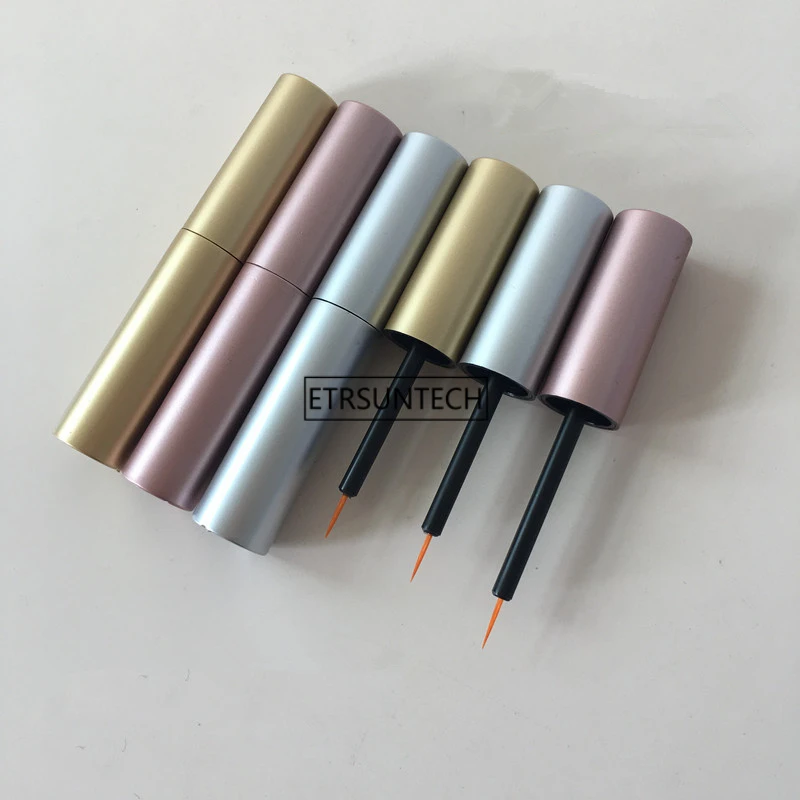 

100pcs 8ml Travel Empty Eyeliner Plastic Tube Cosmetic Container eyeliner container make up packaging F3477