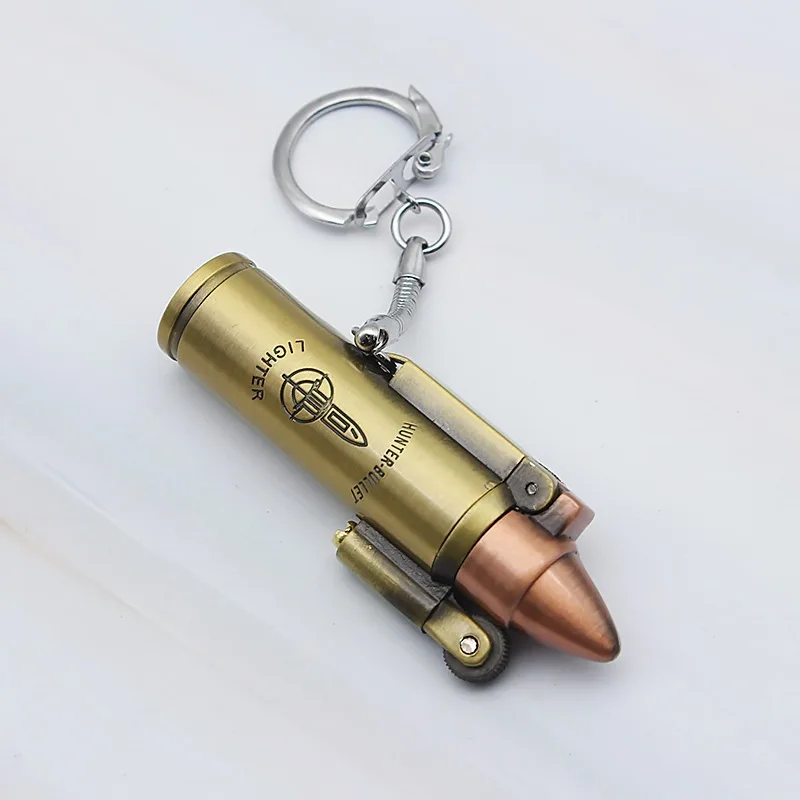 Bullet Torch Turbo Lighter Metal Butane Cigar Lighter Retro Gas Cigarette 1300 C Windproof Lighter Smoking Accessories