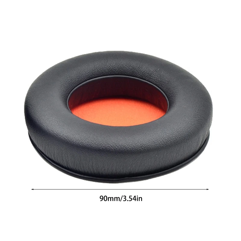 وسادات أذن مصنوعة من مادة جلدية بروتينية إسفنجية, وسادات أذن مصنوعة من مادة جلدية بروتينية إسفنجية لـ Razer Kraken Pro 2015 7.1 USB سماعات أذن استبدال سماعات رأس