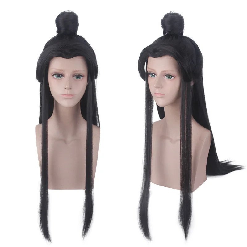 Wei Wuxian Lan Wangji Jiangcheng Wig Cosplay Mo Dao Zu Shi Anime Grandmaster of Demonic Cultivation Halloween synthetic hair