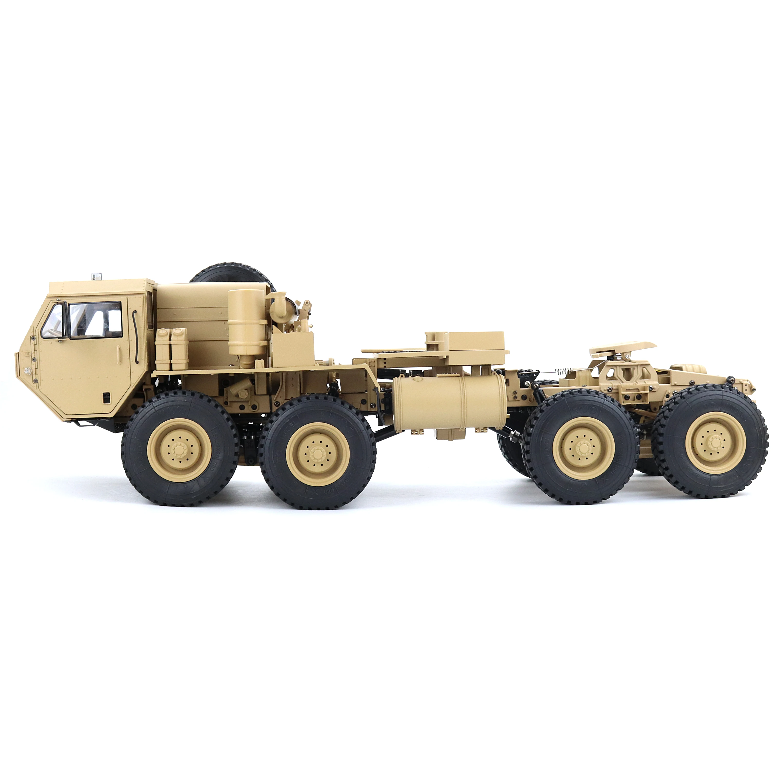 1/12 US 8x8 HEMMT M983 Military Tractor Off Road Army RC Alloy Car RTR KEYIGE HG-P802