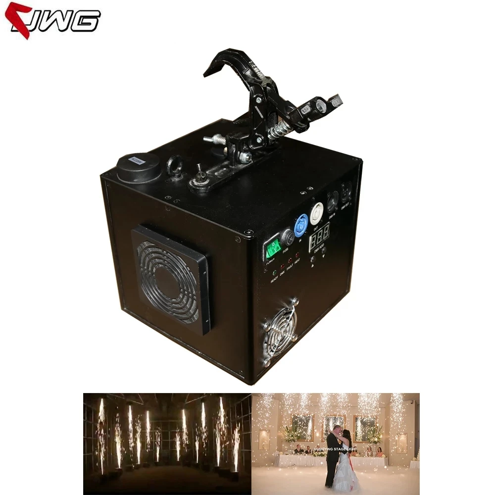 

DMX Cold Spark Machine Stage Sparkuar Firework Sparking Machine Fountain Titanium Powder