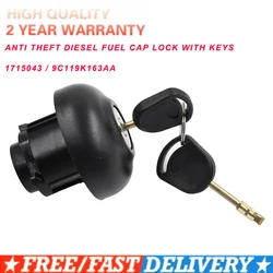 ANTI THEFT DIESEL FUEL CAP WITH LOCK AND KEYS FOR FORD TRANSIT MK7 2006 2007 2008 - 2018 1715043 9C119K163AA