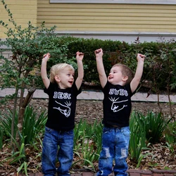 Boy Best Friend Shirts Best Buds Shirts Boy BFF Shirts Best Buddies T-Shirts Fist Bump Tee Set Twins Boys Girls Clothes