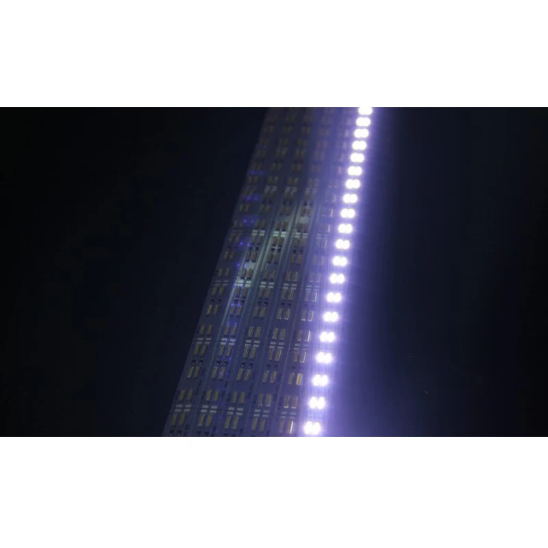 Barra de luces LED 8520 SMD para armario, luces no impermeables de color blanco frío, 50CM, 12V de CC, 10 unidades