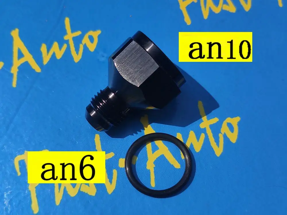 Female AN10 10AN AN 10 to male an6 6an an 6  adaptor Adapter With O-Ring fitting