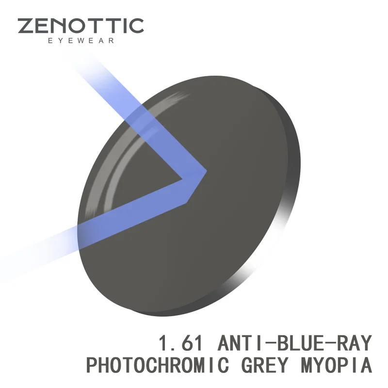 ZENOTTIC 1.56/1.61/1.67 Cr-39 Lenti Da Vista Ottico Miopia Ipermetropia Lenti del Anti-Blu-Ray Fotocromatiche Insieme solo