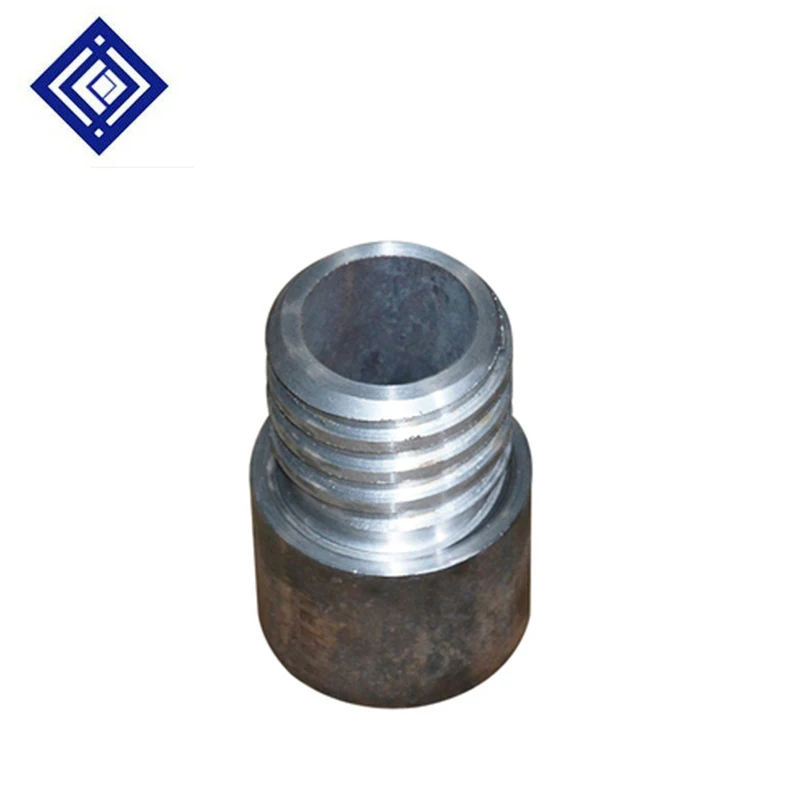 1 Set Drill Pipe Joint Taper Thread Joints Spiral Drill Stem Joint of Water Well Drilling Machine Accessories