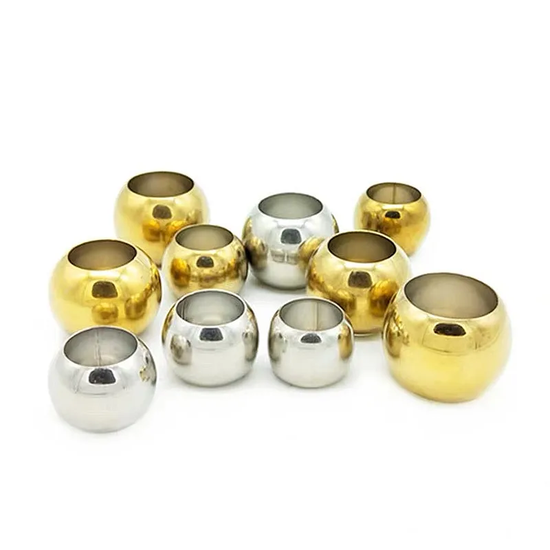 Dikker Roestvrij Staal Holle Bal, Met Gat Decoratie Gouden Metalen Kerst Bal, Home Decoratie Magische Bal