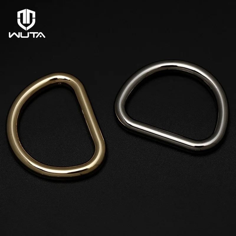 WUTA New Strong Thick Metal O Dee D Ring Buckle Clasp Dog Collar Strap Hand Bag Purse Belt DIY Leather Craft Accessories10pcs