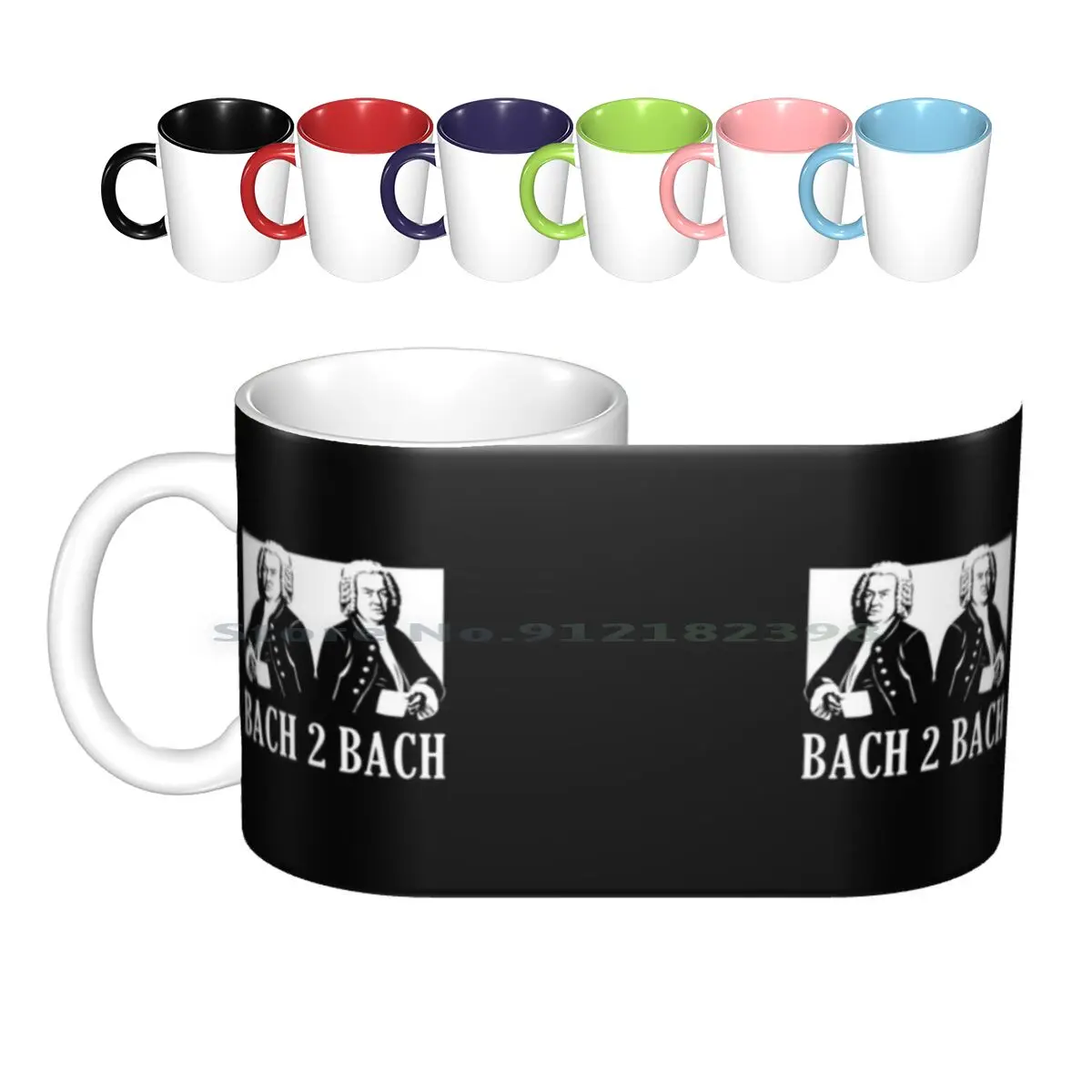 Bach To Bach Ceramic Mugs Coffee Cups Milk Tea Mug Bach To Bach Bach To Bach Bach To Bach Bach To Bach Bach Johann Bach Music