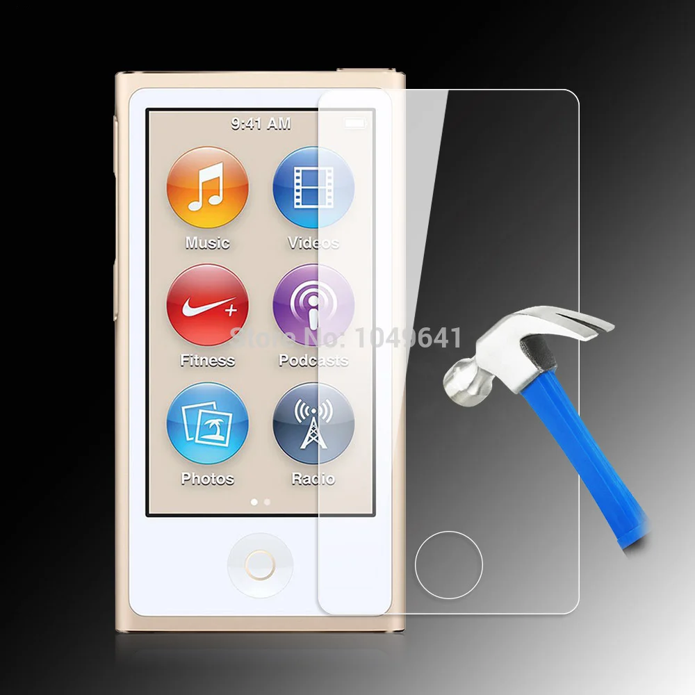 Tempered Glass Film for iPod Nano 7 Screen Protector 9H 2.5D Front LCD Explosion-proof HD pelicula de vidro