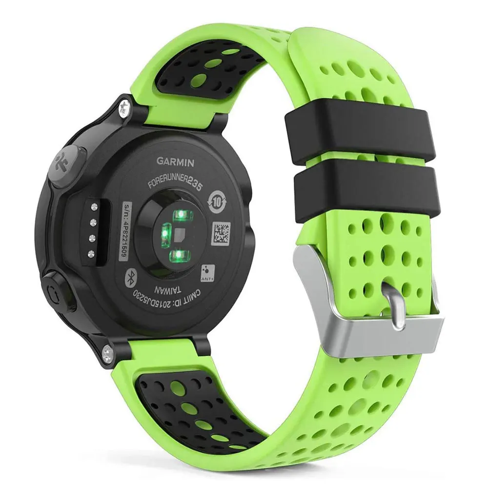 Sillicone pulseira para garmin forerunner 235 pulseira de banda relógio inteligente para garmin forerunner 220/230/235/620/630/735xt/235 lite