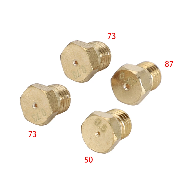 M6*0.75 LPG Gas Water Heater Nozzle Jet Hob Calor Propane Nozzle Injectors Conversion Kit 87 50 73 73 Size