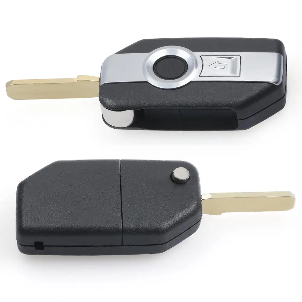 Keyecu Motorcycle Remote Key Shell Case Cover 2 Buttons for BMW R1200GS R1250GS R1200RT K1600 GT GTL F750GS