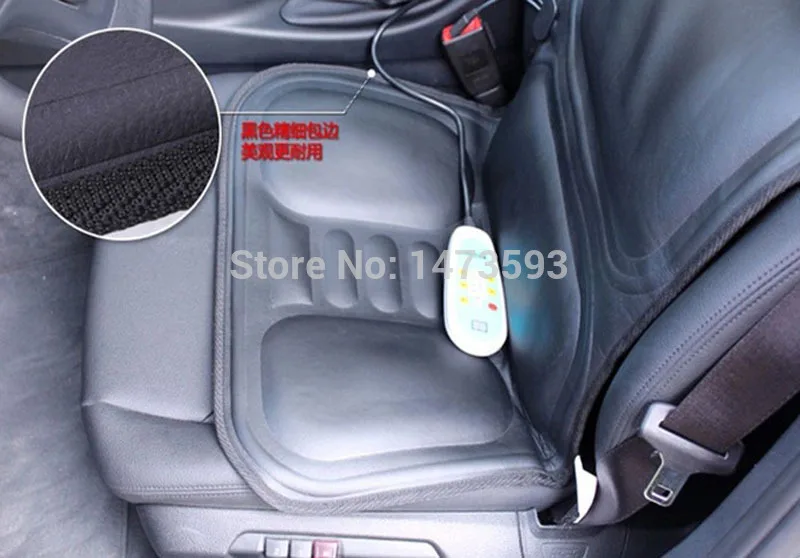 Car Styling Neck Back Seat Cushion massage Home Car Magnetic Field Lumbar Heat Vibrate Cushion Neck Chair beat Relax