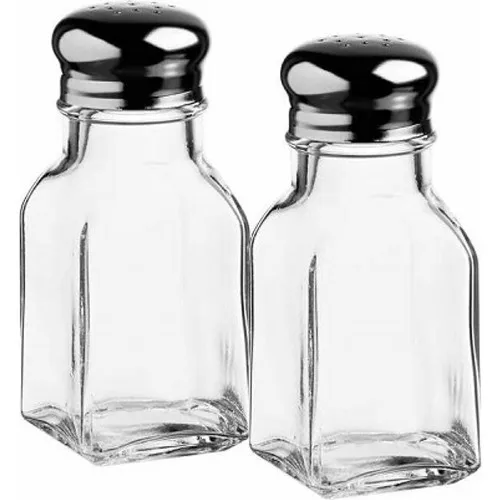 Metal Lid Salt Shaker 2 Pcs Spice Jars Sugar Bowl Seasoning Organized The Kitchen Tool Sets Kitchen Utensils