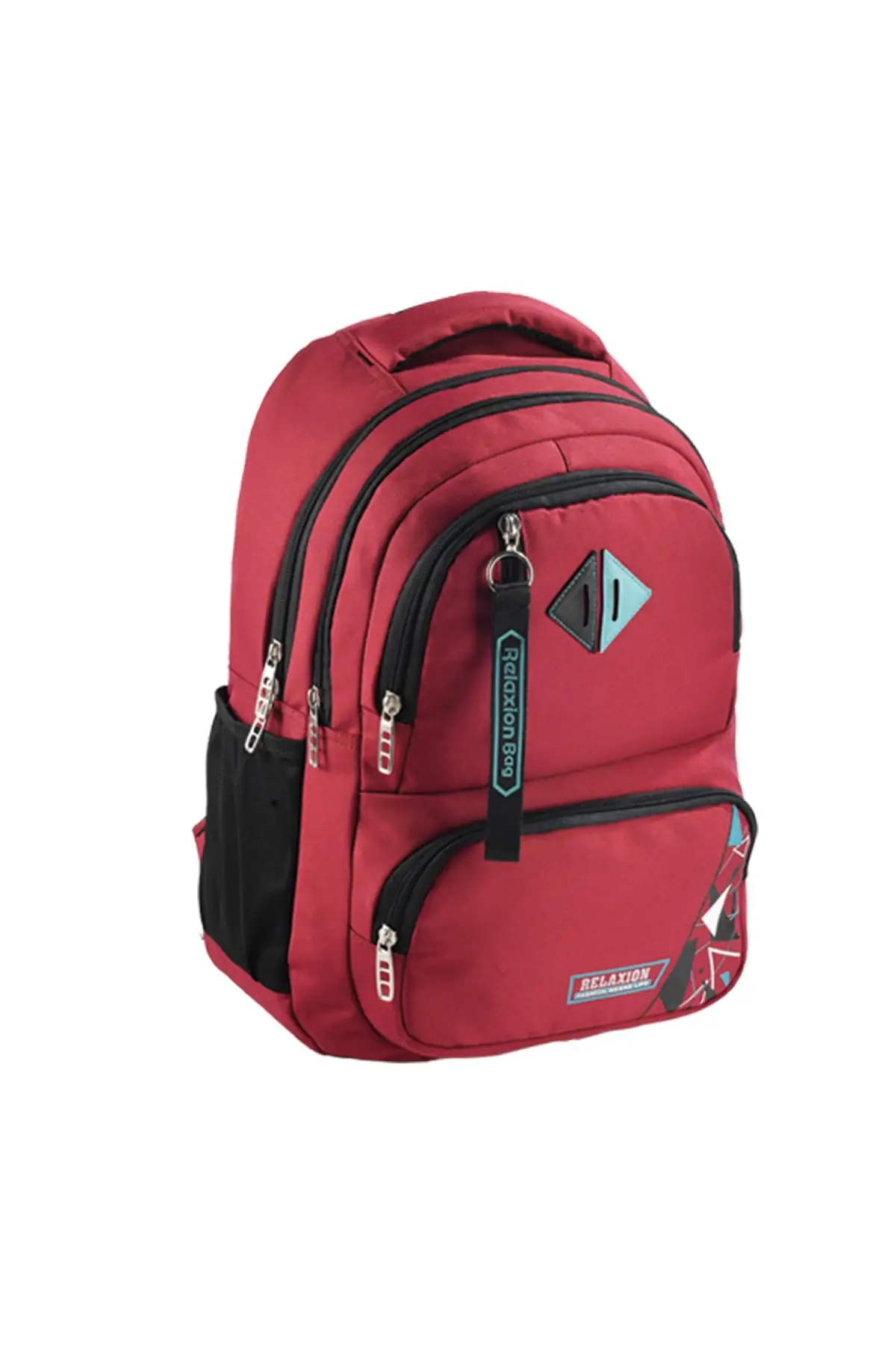 Frauen Burgund Rucksack Tasche