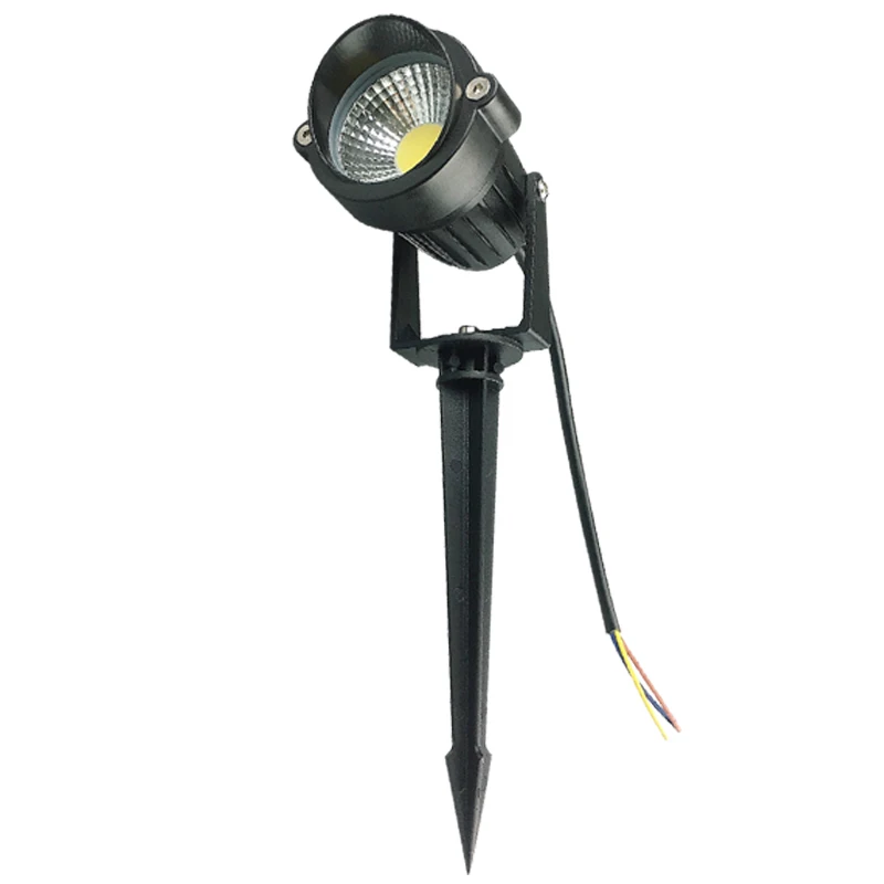Waterproof Outdoor Garden Lawn Lamps 220V 110V 12V 3W 5W LED Lawn Landscape Light Spike Bulb IP67 Outdoor Lighting for Garden