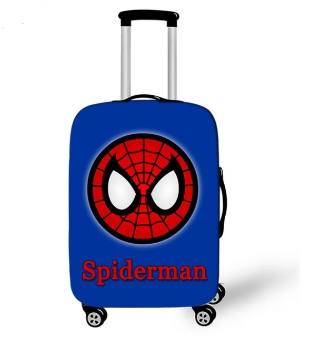 18\'\'-32\'\' Super Marvel Hero Elastic Luggage Protective Cover Trolley Suitcase Dust Bag Case Cartoon Travel Accessories