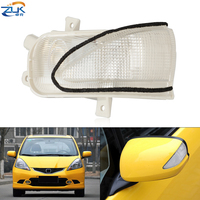 ZUK Side Mirror Turn Signal Lamp For HONDA FIT JAZZ 2009-2014 INSIGHT 13-14 Rearview Wing Mirror Indicator Flasher Blinker Light