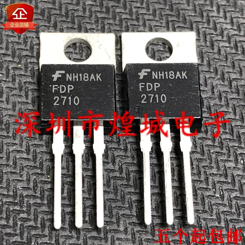 

10PCS FDP2710 TO-220 250V 50A 5