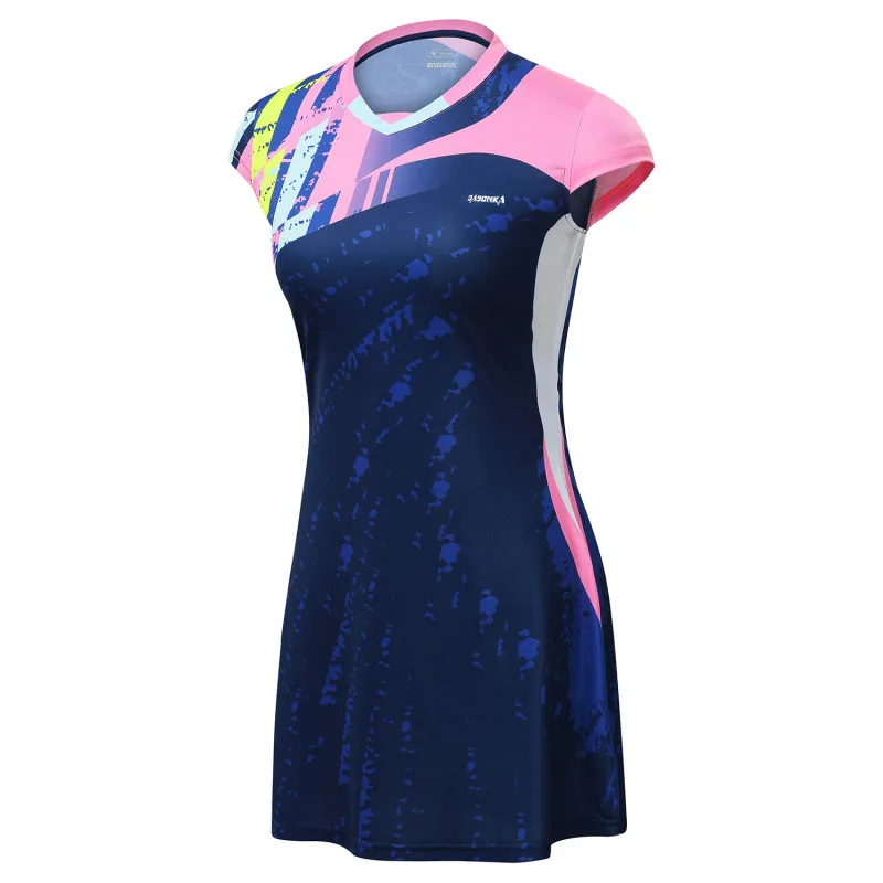 Vestido de Bádminton de verano, traje de tenis ajustado para mujer, culotte deportivo, vestido deportivo