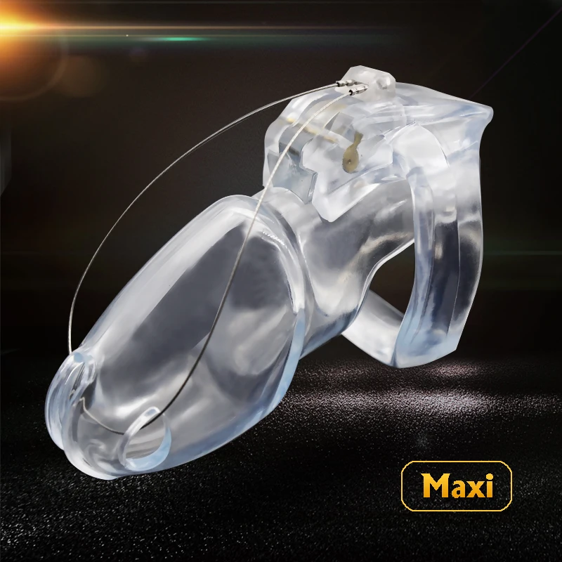 

Resin HT V4 Male Chastity Device Prince Albert PA Puncture Cock Cage Penis Ring Bondage Lock Adult Sex Toy For Men A778-2