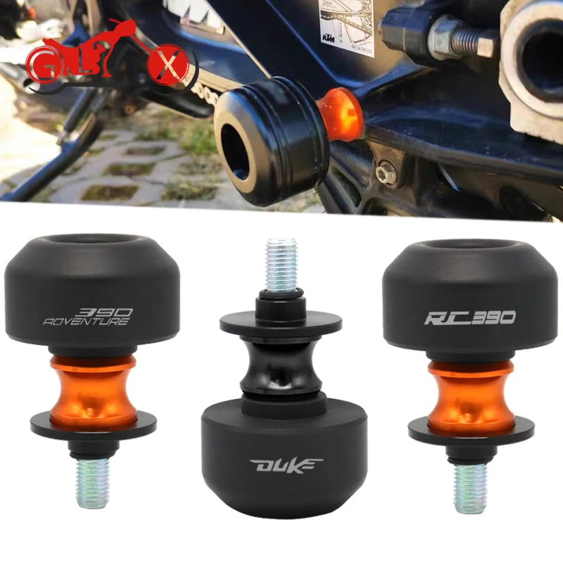 

For KTM DUKE390 DUKE250 RC390 390Adventure DUKE RC Adventure 390 250 Accessories Rear Axle Fork Wheel Slider Falling Protector