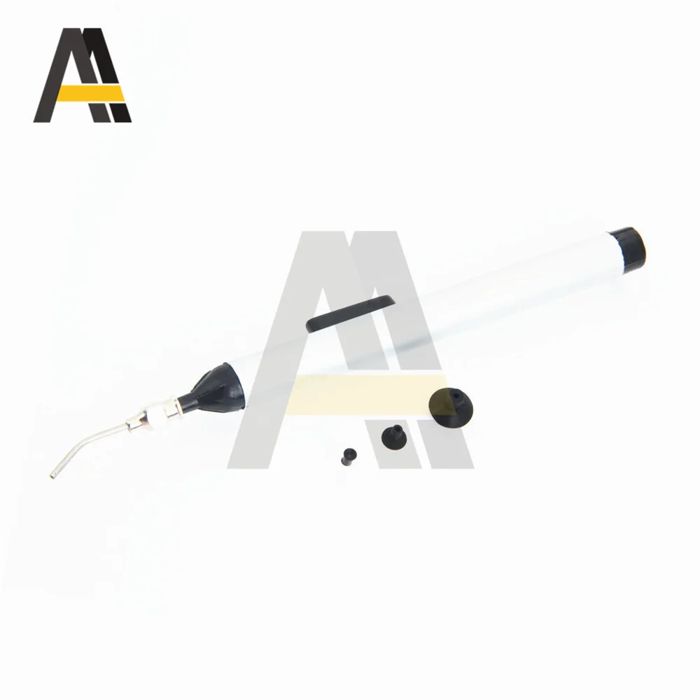 Aspirapolvere IC succhiare penna aspiratore ventosa pompa IC SMD pinzette Pick Up strumento di saldatura dissaldatura con 3 testate di aspirazione