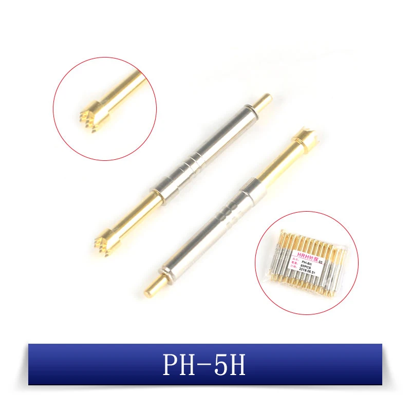 10Pcs/2Pcs Testing Contact Probes Pin PH-2A/2H/3A/3H/4A/4B/4D/4G/4H/6A/6D/6G 5A Retractable Spring Test Probe Pogo Pin