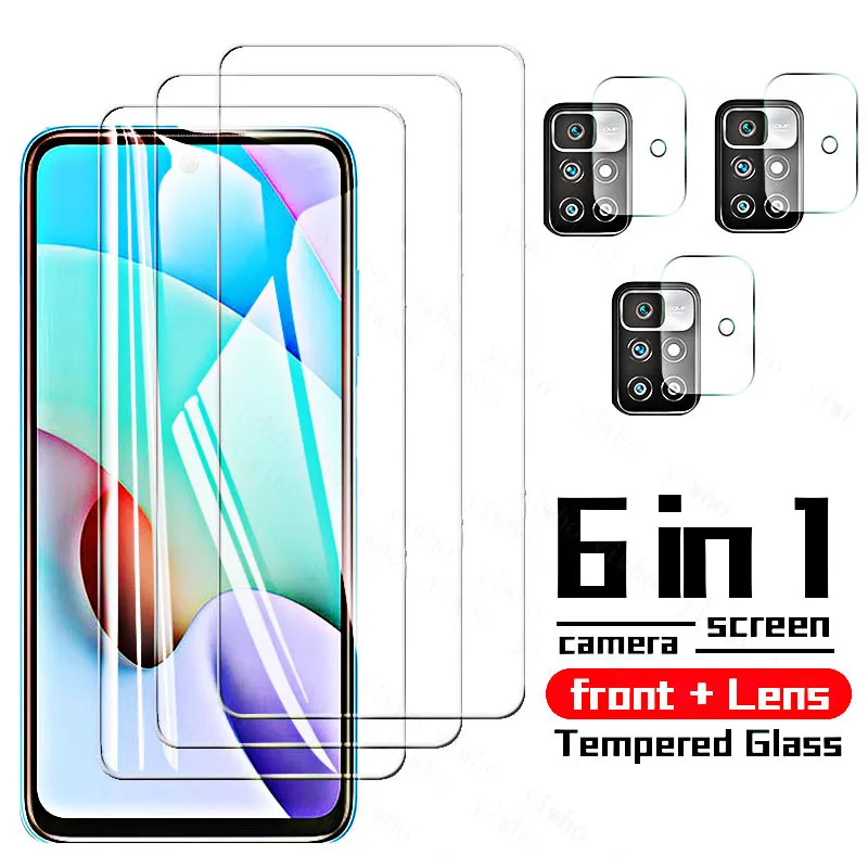 

Tempered Glass for Xiaomi Redmi 10 Screen Protector for Redmi Note 10 Pro Max 10T T Phone Protective Glass Note 9t 9 Pro 8 8t