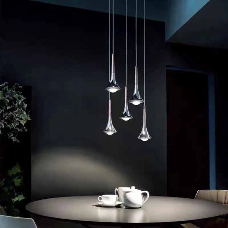 

Bedroom Beside Pendent Lights Hanging Chandelier Pendant Lamp Lighting For Cafe Bar Dinner Room Living Room Stairs LED Lighting