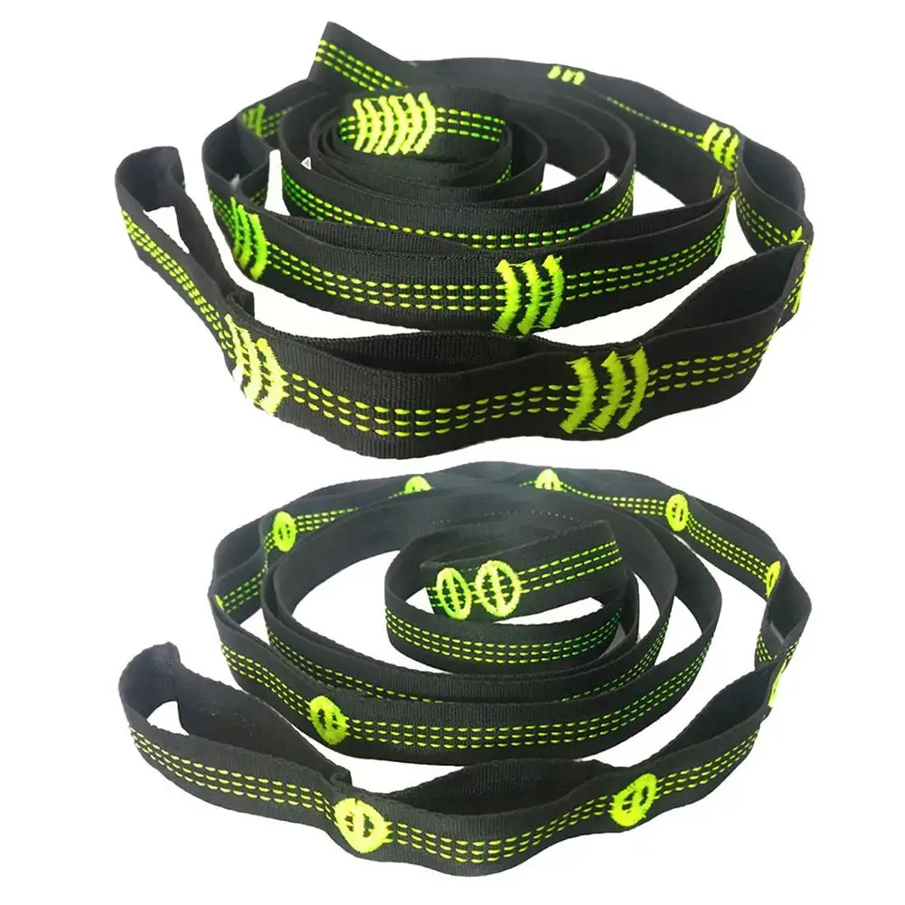 280cm Hammock Strap Outdoor Camping Hammock Swing Straps Rope High Strength Load-bearing Strap Hammock Rope