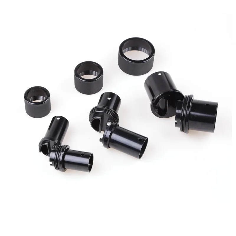 1PCS Aluminum Alloy 20mm 25mm 30mm 35mm 40mm Carbon Tube Connector Round Folding Arm Clamp Fixture for Agricultural Drone