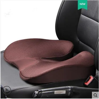 Car Memory Foam Heightening Seat Cushion For Back Pain Coccyx Car Office Chair Wheelchair Support Tailbone Sciatica Relief